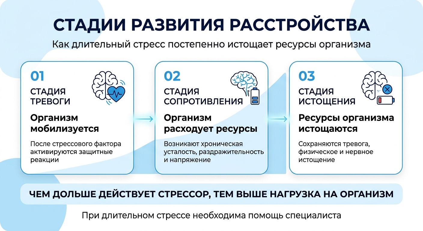 Лечение стресса в Волосово инфографика